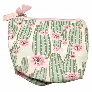 💥 3/$15 🆕 Gellish Cactus Print Cosmetic Bag